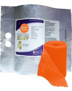Buy Polymer bandage IR-004E, rigid fixation Cast, orange, 10 cm х 3.6 m | Florida Online Pharmacy | https://florida.buy-pharm.com