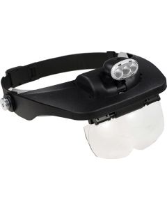 Buy Binocular head magnifier MG81001-E with illumination (3 LED) up to 6X | Florida Online Pharmacy | https://florida.buy-pharm.com