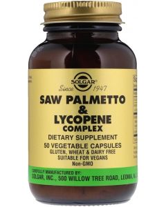 Buy Solgar, Saw Palmetto & Lycopene Complex 'Men's health support complex', 653 mg, 50 capsules | Florida Online Pharmacy | https://florida.buy-pharm.com