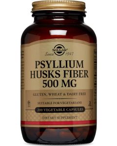 Buy Solgar, Psyllium Husks Fiber 'Psyllium Dietary Fiber', 500 mg, 200 capsules | Florida Online Pharmacy | https://florida.buy-pharm.com