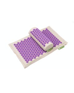 Buy Massage acupuncture mat Ecomat and roller with lilies of the new generation -applicator, purple | Florida Online Pharmacy | https://florida.buy-pharm.com