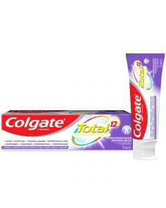 Buy Toothpaste Colgate 'Total 12 Professional. Gums Health', complex, antibacterial, 75 ml | Florida Online Pharmacy | https://florida.buy-pharm.com