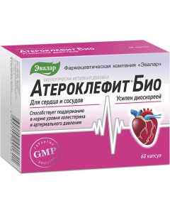 Buy Ateroclefit BIO caps. 250mg No. 60 (dietary supplement) | Florida Online Pharmacy | https://florida.buy-pharm.com