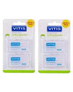 Buy Dentaid Orthodontic wax kit Vitis Orthodonic Wax, 2 packs of 10 strips | Florida Online Pharmacy | https://florida.buy-pharm.com