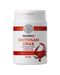 Buy Balance Group Life 'Chitosan - Marine Far Eastern Crab' Detox. For weight loss. Sugar level. Natural sorbent (no additives) 60 cap. 250 mg. BAA | Florida Online Pharmacy | https://florida.buy-pharm.com