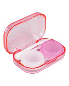 Buy Set for contact lenses, in a case, 3 pieces, pink | Florida Online Pharmacy | https://florida.buy-pharm.com