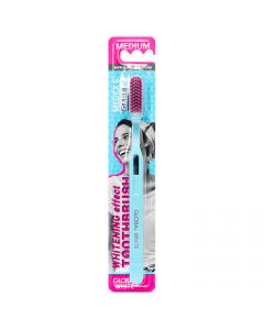 Buy Whitening Toothbrush / Medium Medium blue handle / pink bristles | Florida Online Pharmacy | https://florida.buy-pharm.com