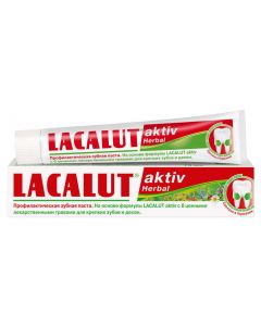 Buy Lacalut Activ Herbal Toothpaste, 75 ml | Florida Online Pharmacy | https://florida.buy-pharm.com