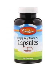 Buy Carlson Labs, Empty Veggie Caps # 2, 200 | Florida Online Pharmacy | https://florida.buy-pharm.com