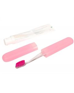 Buy Case for a toothbrush 20 cm, color: pink | Florida Online Pharmacy | https://florida.buy-pharm.com