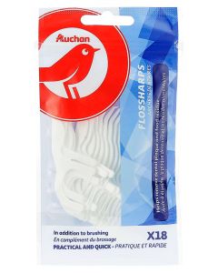 Buy A set of dental floss Auchan Red Bird, 18 pcs | Florida Online Pharmacy | https://florida.buy-pharm.com
