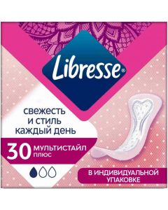 Buy Libresse Multistyle Plus daily pads, 30 pcs | Florida Online Pharmacy | https://florida.buy-pharm.com