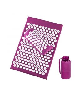 Buy Massage acupuncture mat with a roller in a bag, purple | Florida Online Pharmacy | https://florida.buy-pharm.com