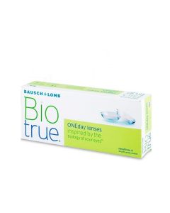 Buy Bausch + Lomb Biotrue ONEday Contact Lenses (30 Lenses) Daily, -1.25 / 14.20 / 8.6, clear, 30 pcs. | Florida Online Pharmacy | https://florida.buy-pharm.com