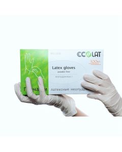 Buy EcoLat medical gloves, 100 pcs, XL | Florida Online Pharmacy | https://florida.buy-pharm.com