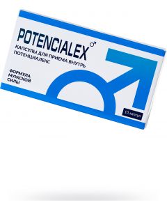 Buy Capsules for men POTENCIALEX, increasing potency, 10 pcs. | Florida Online Pharmacy | https://florida.buy-pharm.com