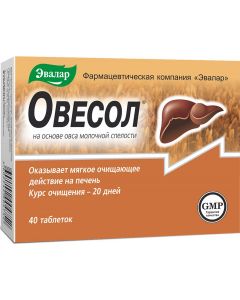 Buy Oatsol for the liver tab. p / o 0.25g No. 40 (dietary supplement) | Florida Online Pharmacy | https://florida.buy-pharm.com