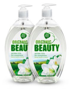 Buy Organic Beauty Intimate gel White lily and olive, 500 ml - 2 pieces | Florida Online Pharmacy | https://florida.buy-pharm.com