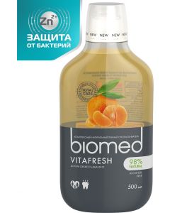 Buy Biomed Vitafresh Mouthwash, antibacterial, citrus, 500 ml | Florida Online Pharmacy | https://florida.buy-pharm.com