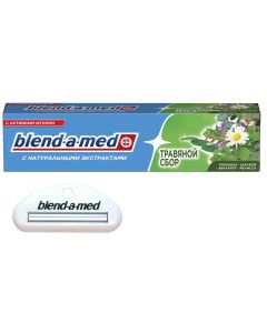 Buy Blend-a-med Toothpaste herbal collection chamomile-sage-eucalyptus lemon balm 100 ml + press squeezer as a gift  | Florida Online Pharmacy | https://florida.buy-pharm.com