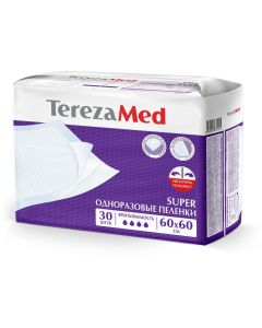 Buy Medical diaper TerezaMed disposable absorbent Super 60 x 60 cm 30 pcs, 60 x 60 cm, 30 pcs | Florida Online Pharmacy | https://florida.buy-pharm.com
