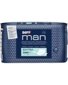 Buy Seni Seni Man Extra Urological Liners for Men 15 pcs | Florida Online Pharmacy | https://florida.buy-pharm.com
