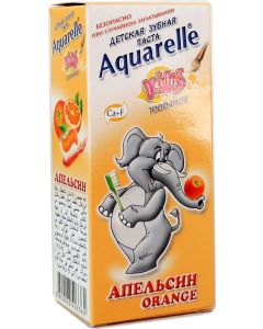 Buy AQUARELLE KIDS Children's toothpaste, orange flavor, 50 ml | Florida Online Pharmacy | https://florida.buy-pharm.com