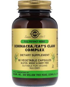 Buy Solgar, Echinacea 'Complex echinacea and cat's claw (uncaria pubescent) ', 100 capsules | Florida Online Pharmacy | https://florida.buy-pharm.com