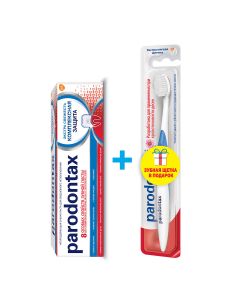 Buy Parodontax toothpaste Comprehensive protection, 75 ml + toothbrush | Florida Online Pharmacy | https://florida.buy-pharm.com