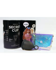 Buy SECRET CUP menstrual cup, black, size s | Florida Online Pharmacy | https://florida.buy-pharm.com
