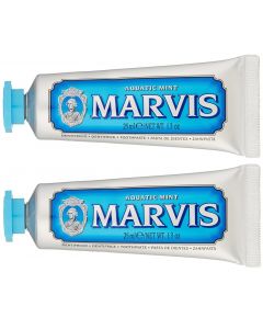 Buy Marvis Toothpaste set Aquatic Mint Fresh mint, 2 pcs 25 ml | Florida Online Pharmacy | https://florida.buy-pharm.com