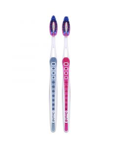 Buy Oral-B, 3D White, Bright Toothbrushes , Medium, 2 pieces  | Florida Online Pharmacy | https://florida.buy-pharm.com