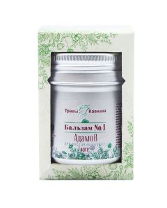 Buy Herbs of the Caucasus / Balsam No. 1 'Adam' (for joint pain) 40 g | Florida Online Pharmacy | https://florida.buy-pharm.com