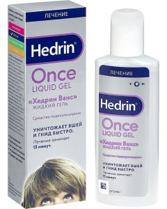 Buy Pediculicidal remedy Hedrin Vance Hedrin Once liquid gel, 100 ml | Florida Online Pharmacy | https://florida.buy-pharm.com