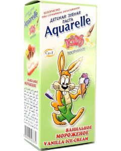 Buy AQUARELLE KIDS Children's toothpaste with vanilla ice cream flavor, 50 ml  | Florida Online Pharmacy | https://florida.buy-pharm.com
