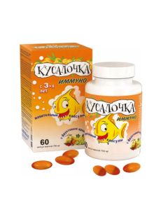 Buy Vitamins for children Kusalochka immuno, chewable 60 capsules, polymer can | Florida Online Pharmacy | https://florida.buy-pharm.com