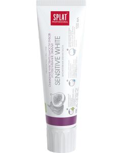 Buy Toothpaste Splat Sensitive White whitening and reducing the sensitivity of teeth with fig extract 100 ml | Florida Online Pharmacy | https://florida.buy-pharm.com