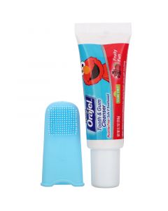 Buy Orajel, Kids Toothbrush & Toothpaste Set, Fluoride Free, 3-24 Months, Fruit Delight , 0.7 oz (19.8 g)  | Florida Online Pharmacy | https://florida.buy-pharm.com