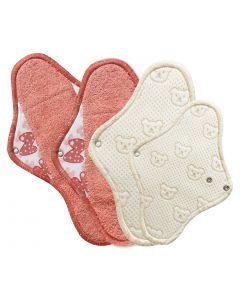 Buy Ecolavanda reusable sanitary pads: Set '4 sizes, peach', 4 pcs. | Florida Online Pharmacy | https://florida.buy-pharm.com