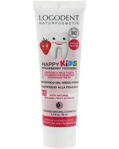 Buy Logodent Natural children's tooth gel 'Strawberry' 50 ml | Florida Online Pharmacy | https://florida.buy-pharm.com