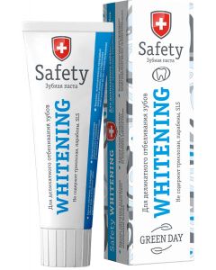Buy Green Day Safety Whitening Toothpaste for delicate teeth whitening, 100 ml | Florida Online Pharmacy | https://florida.buy-pharm.com