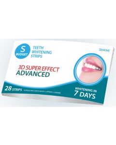 Buy Teeth Whitening Strips Shomi Shomi Sbudjet 3D Super Effect Advanced 7 Days Teeth Whitening Strips | Florida Online Pharmacy | https://florida.buy-pharm.com