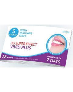 Buy Teeth Whitening Strips Shomi Shomi Sbudjet 3D Super Effect Vivid Plus 7 Days Teeth Whitening Strips | Florida Online Pharmacy | https://florida.buy-pharm.com