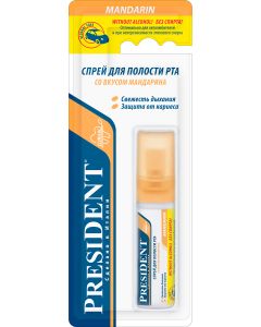 Buy PresiDENT 'Mandarin' oral cavity spray, alcohol free, 20 ml  | Florida Online Pharmacy | https://florida.buy-pharm.com