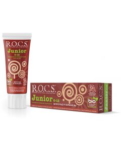 Buy ROCS Junior Toothpaste Chocolate and Caramel, 74 g | Florida Online Pharmacy | https://florida.buy-pharm.com