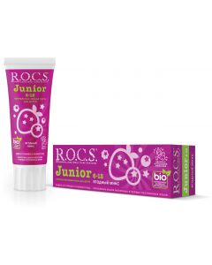 Buy ROCS Junior Toothpaste Berry Mix, 74 g | Florida Online Pharmacy | https://florida.buy-pharm.com