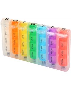 Buy Homsu Rainbow Pill Box, color: multicolored | Florida Online Pharmacy | https://florida.buy-pharm.com
