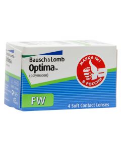Buy Contact lenses Bausch + Lomb Bausch + Lomb Contact lenses Optima FW 4pcs / 8.4 Quarterly, -2.00 / 14 / 8.4, 4 pcs. | Florida Online Pharmacy | https://florida.buy-pharm.com