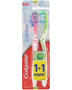 Buy Colgate Toothbrush 'Max Shine', medium hard, 1 + 1 free, assorted | Florida Online Pharmacy | https://florida.buy-pharm.com