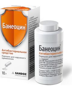 Buy Baneocin pore. d / bed. approx. 10g # 1 | Florida Online Pharmacy | https://florida.buy-pharm.com